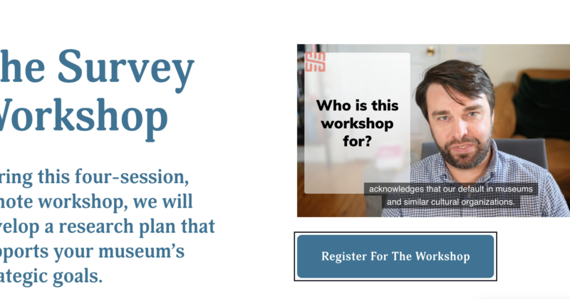 The Survey Workshop